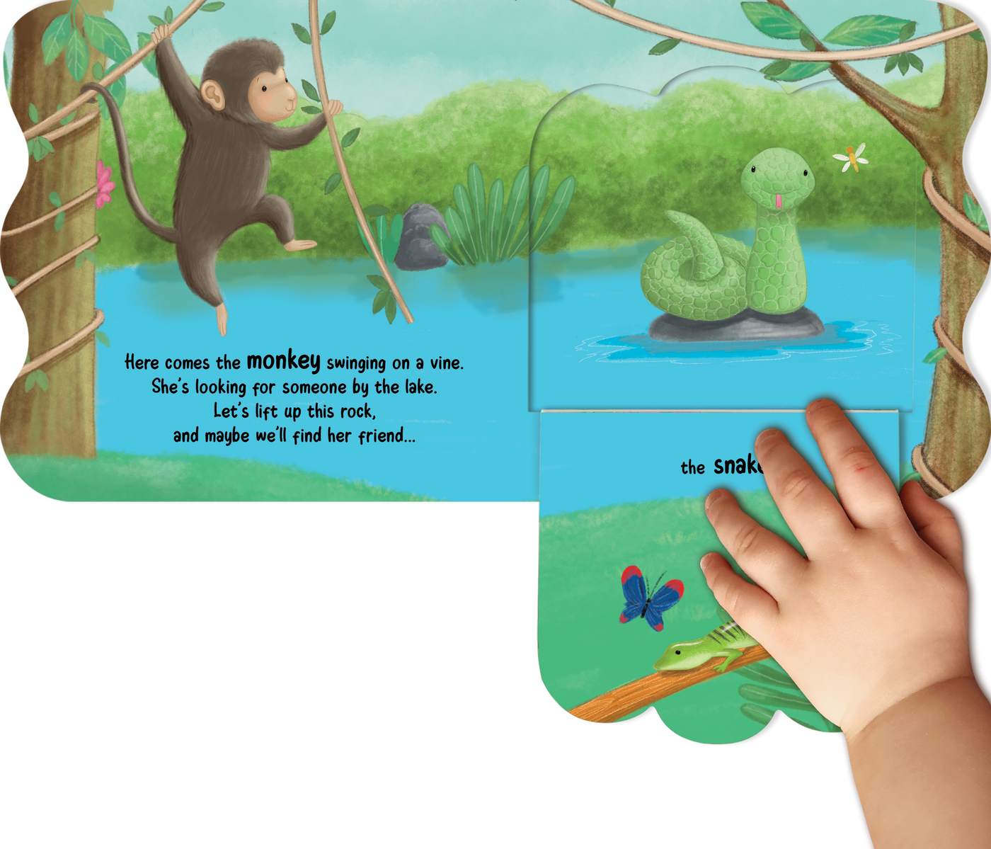 little hippo books lift the flap bedtime friendship jungle animals