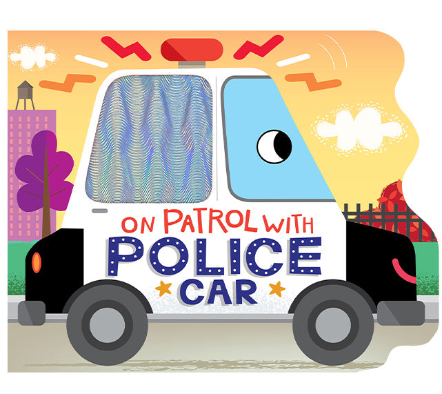 little hippo books touch and feel police car