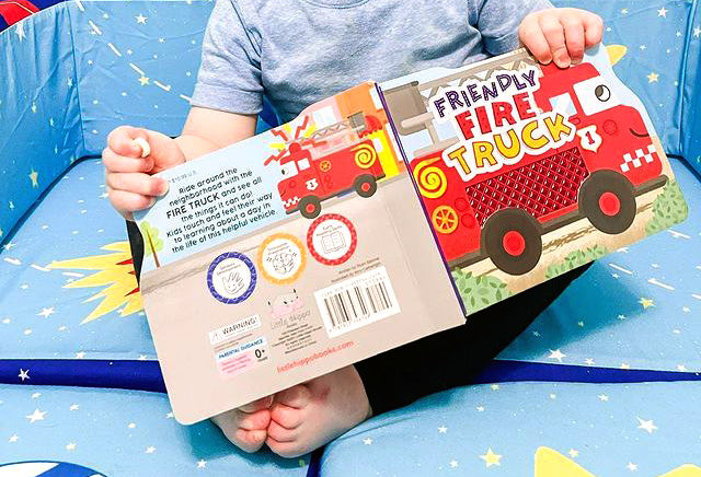 little hippo books touch and feel vehicle bundle