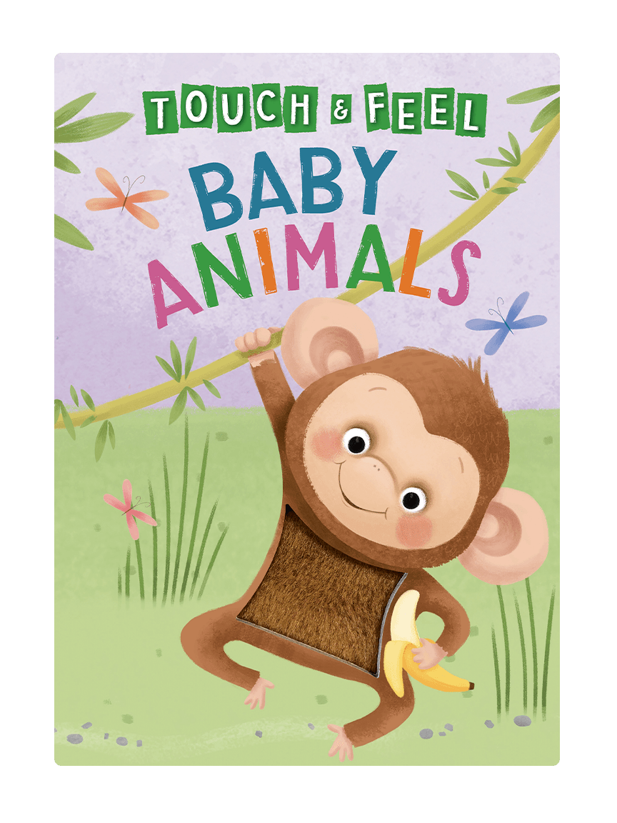 Touch and Feel Baby Animals Little Hippo Books