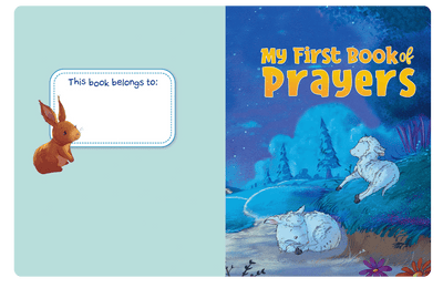 First Book of Prayers Little Hippo Books Children's Padded Board Book Bedtime Story family religious