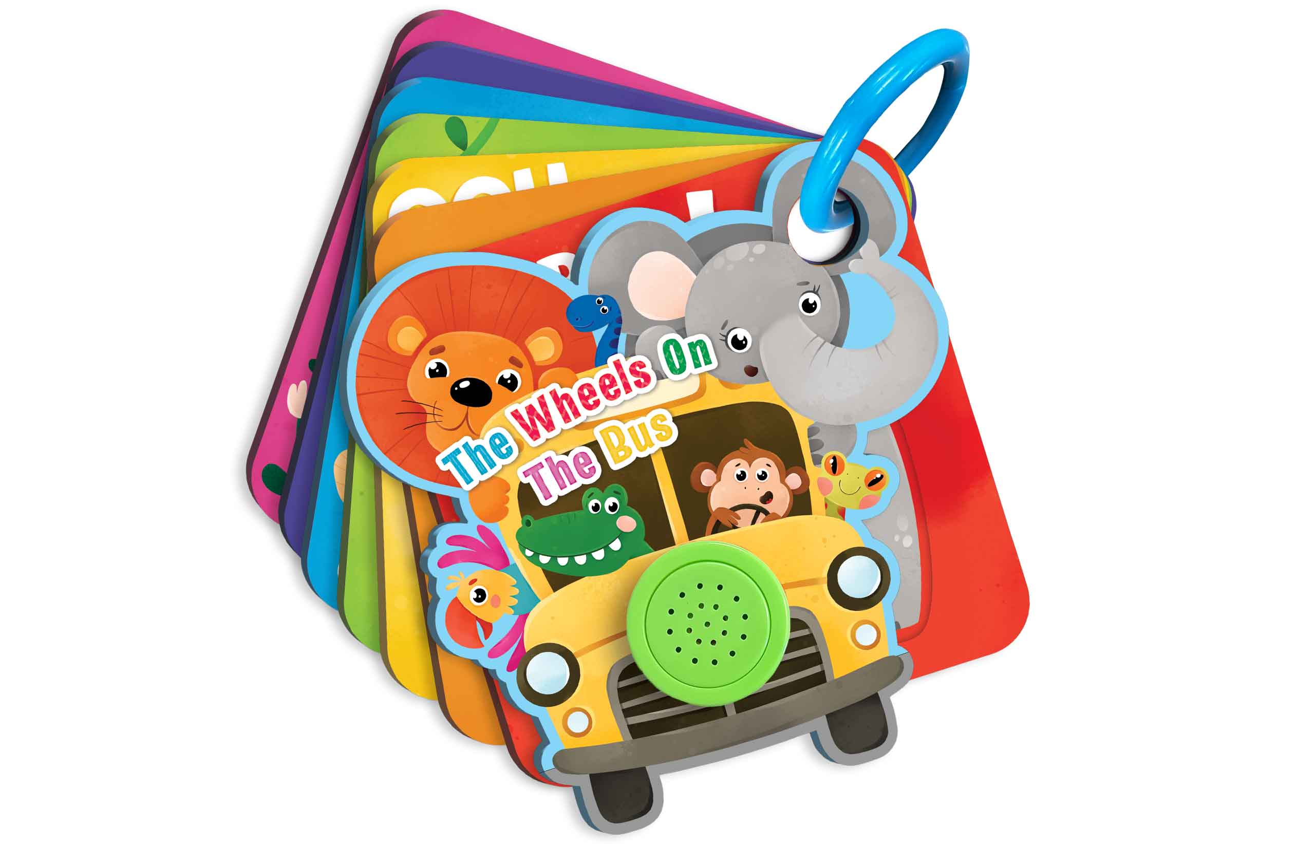 Brilliant Baby Sound Puzzle Flash Cards: The Wheels on the Bus