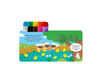 little hippo books fidgimals sensory touch and feel learning counting farm animals