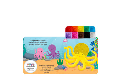 little hippo books fidgimals touch and feel learning  colors ocean animals