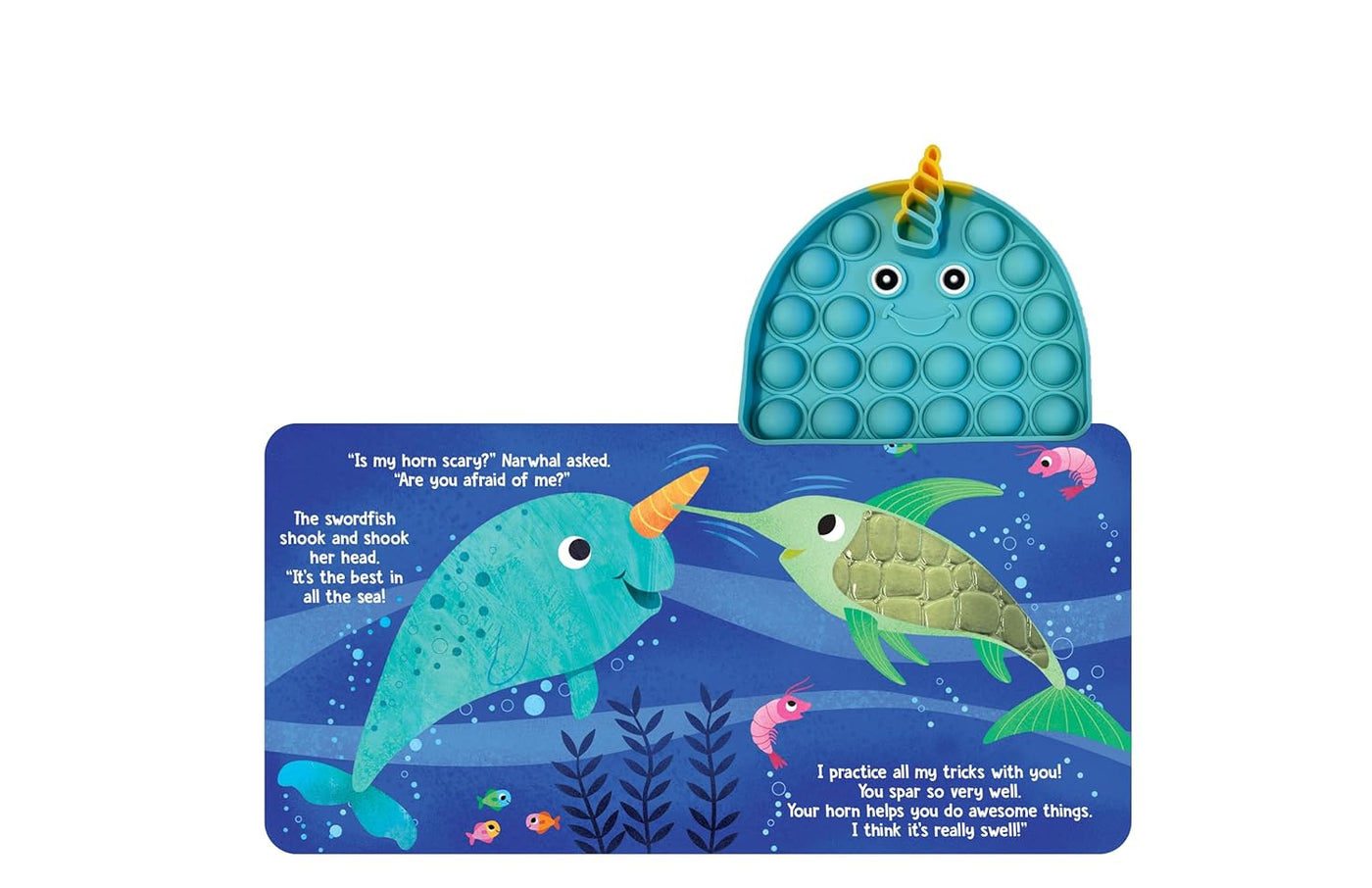little hippo books fidgimals sensory touch and feel narwhal ocean acceptance