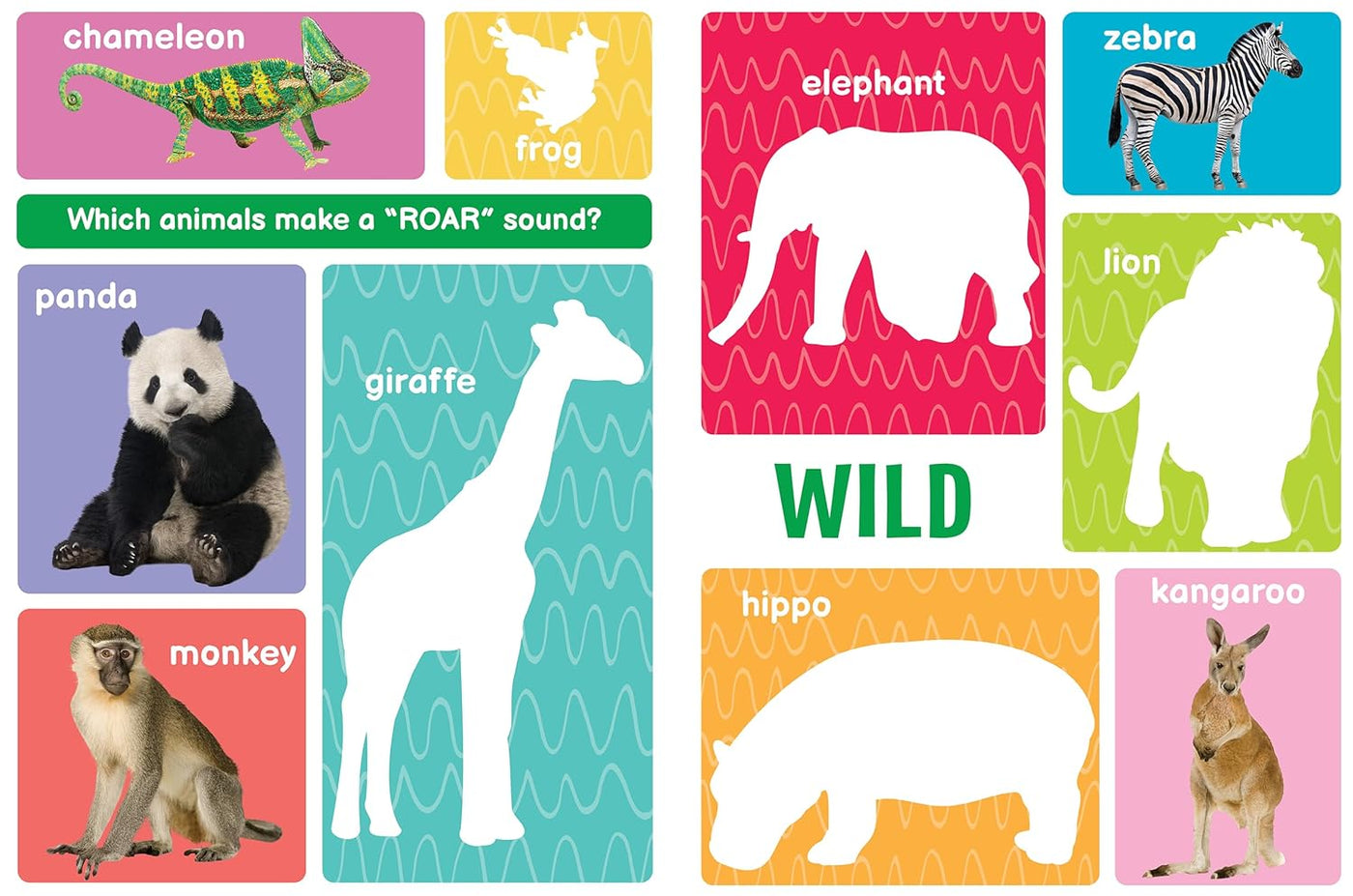 little hippo books educational animal sticker book