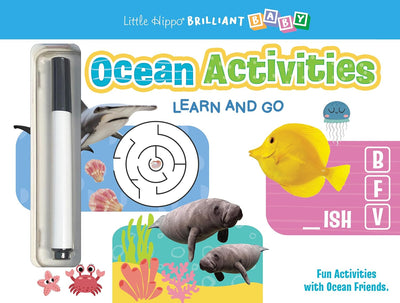 little hippo books wrote and wipe wipe clean ocean activities