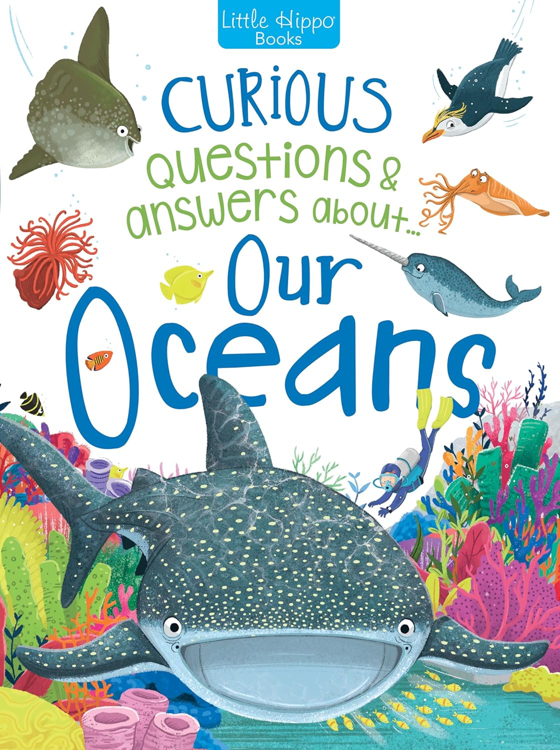 little hippo books educational question and answer about oceans