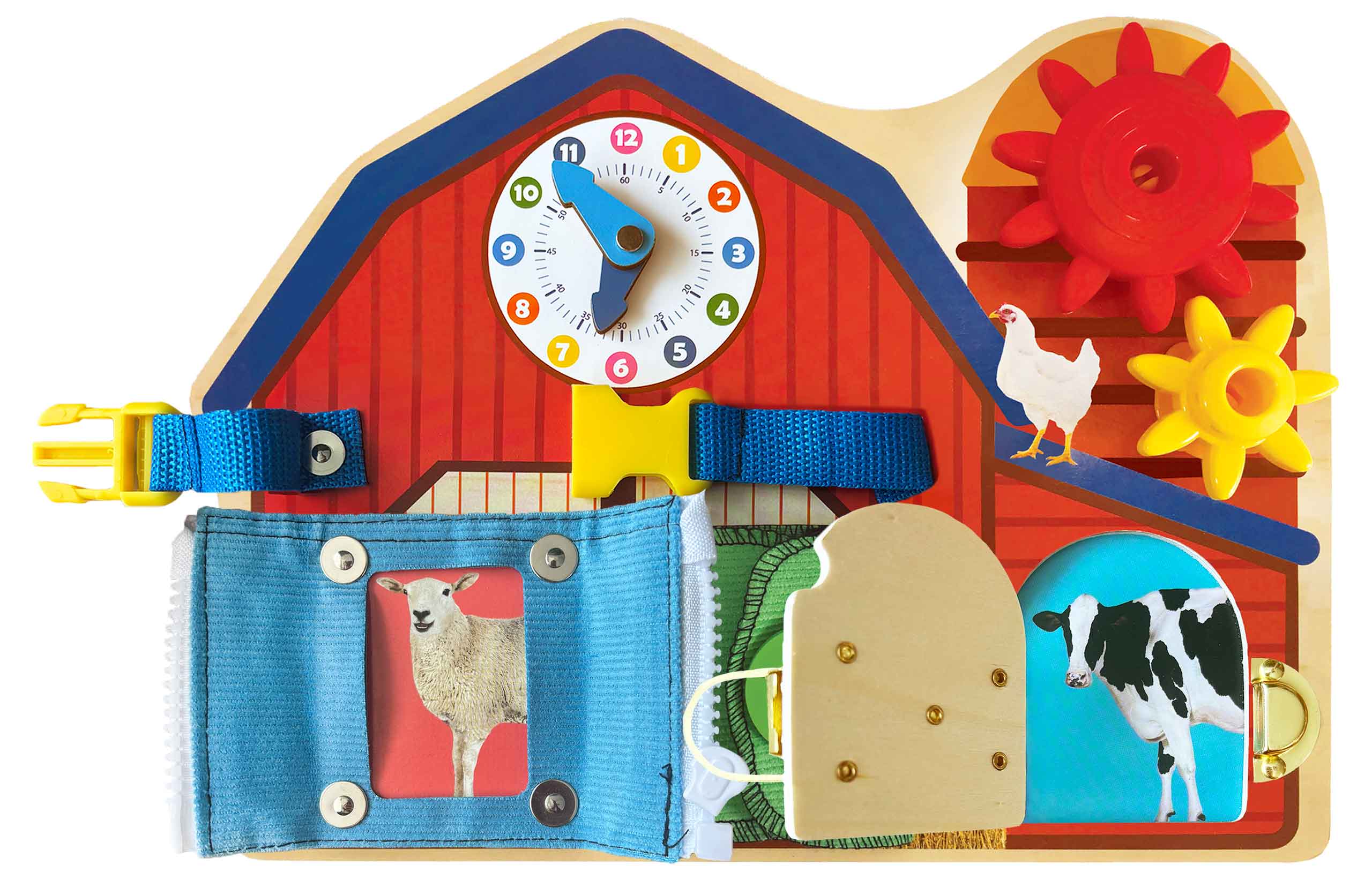 Brilliant Baby Farm Busy Board