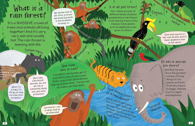 little hippo books educational books for children questions and answers about rain forests