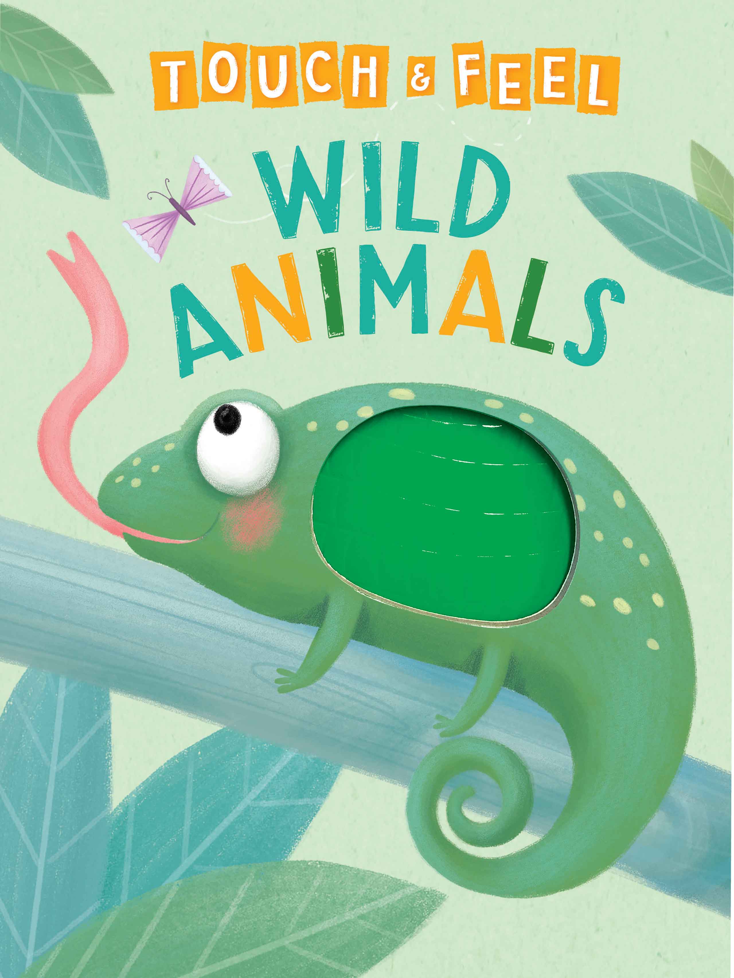 Little Hippo: Touch and Feel Wild Animals Board Book Children Tactile Learning Koalas