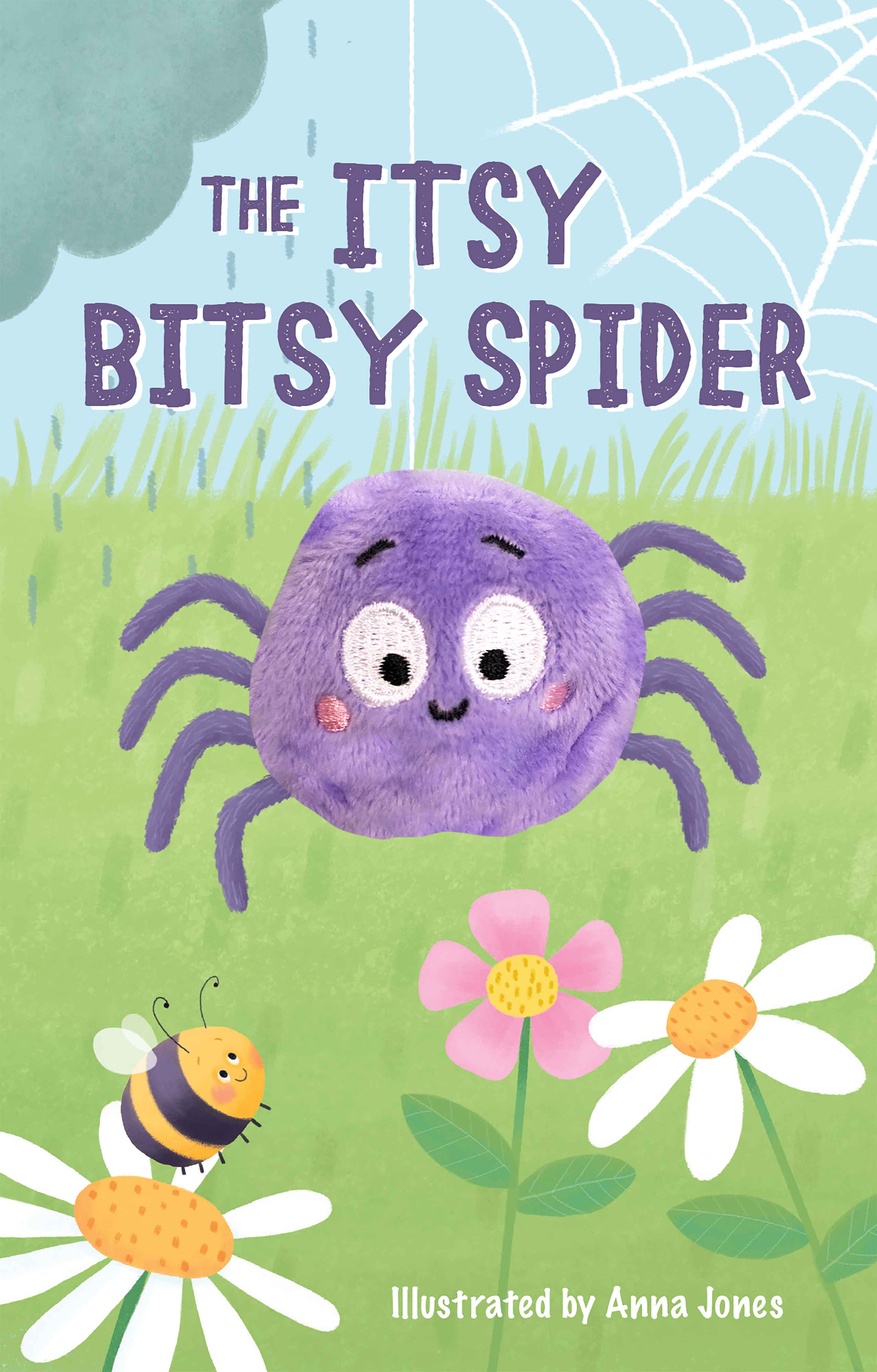 The Itsy Bitsy Spider Oversized Finger Puppet Book - Little Hippo Books