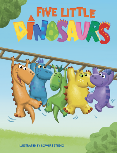 little hippo books five little dinosaur storybook