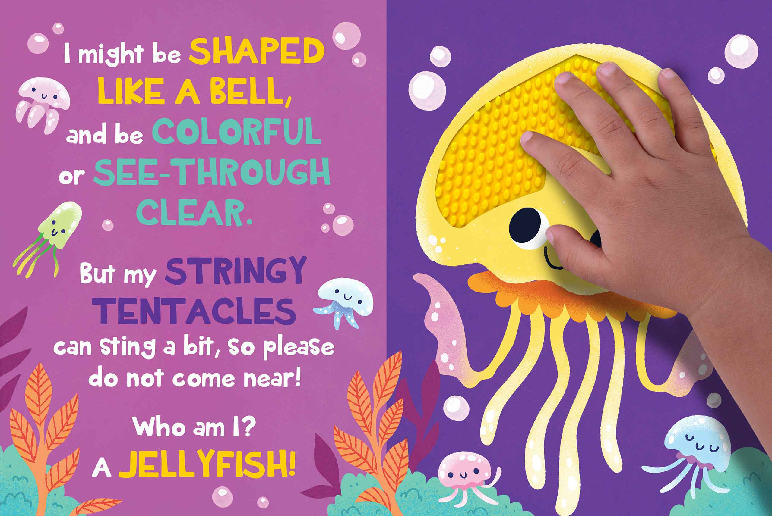 little hippo books touch and feel silicone under the sea for toddlers