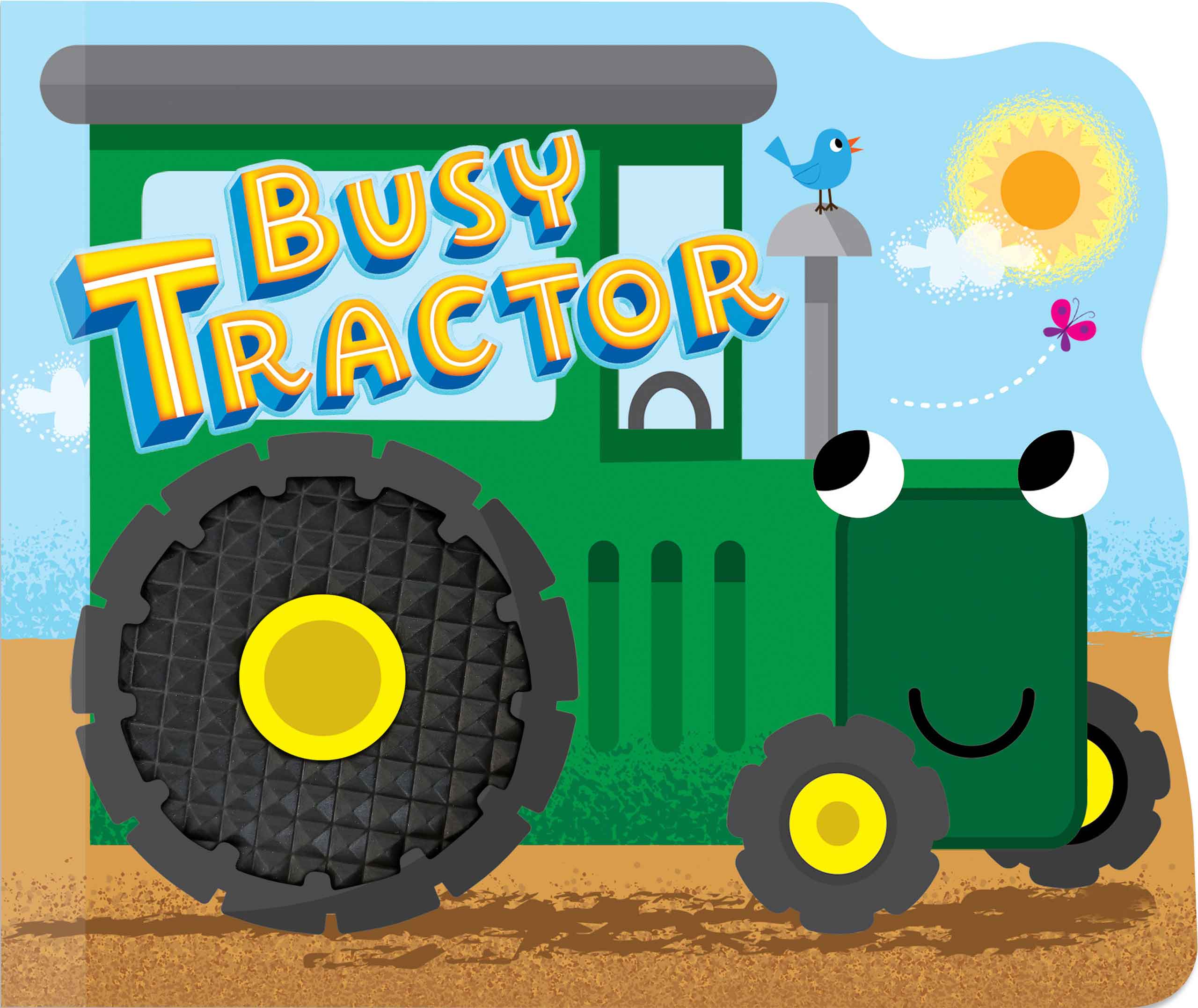 Little Hippo Books  Busy Tractor Touch and Feel