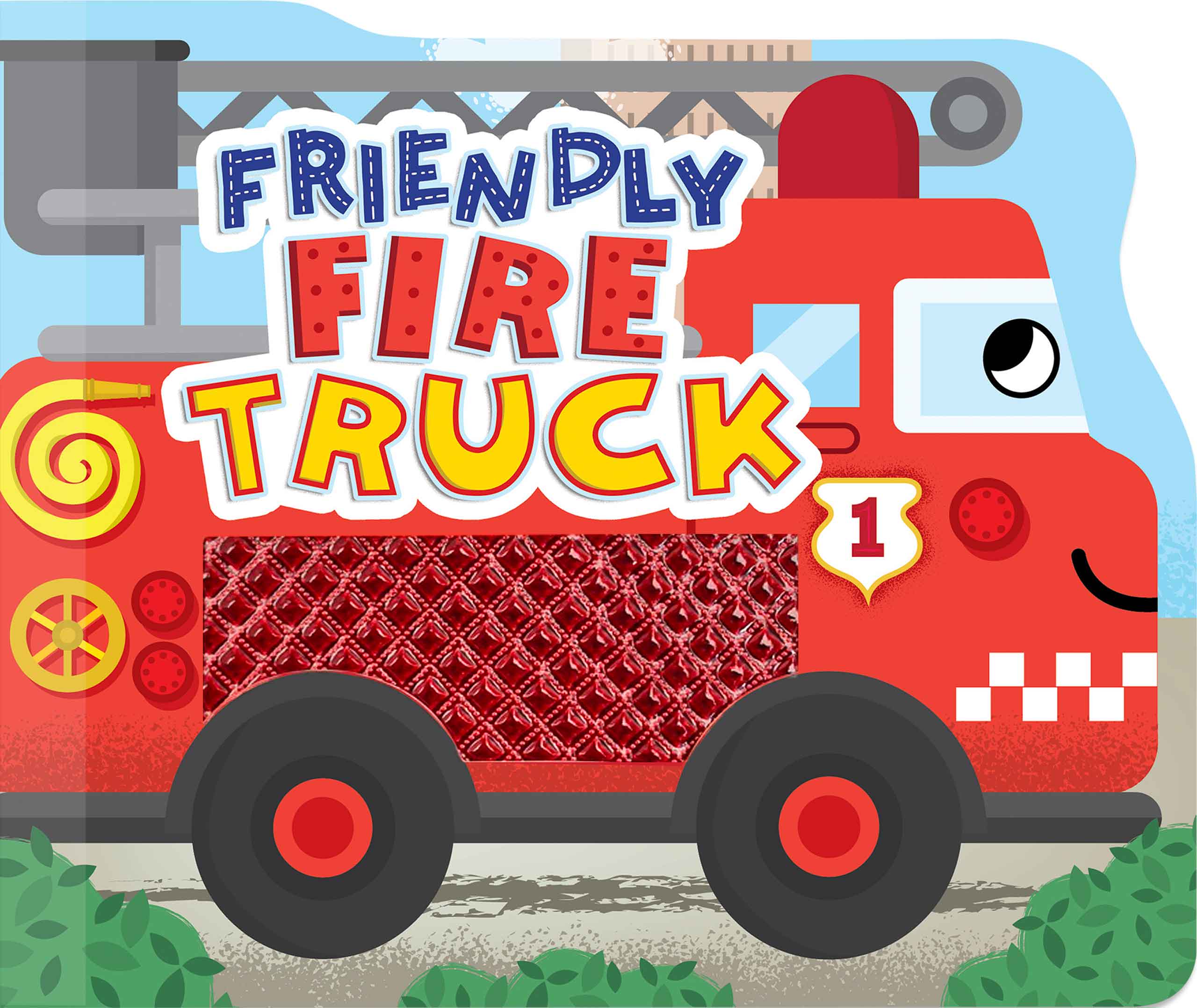 Friendly Fire Truck - Little Hippo Books Touch and Feel