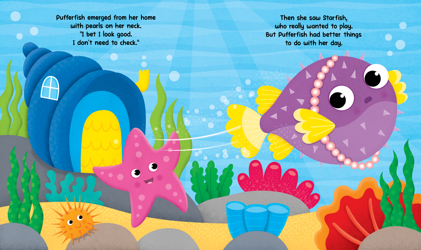 little hippo books touch and feel silicone spine ocean story