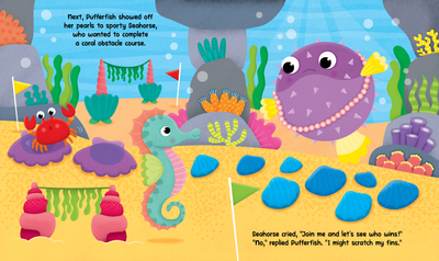 little hippo books touch and feel silicone spine ocean story