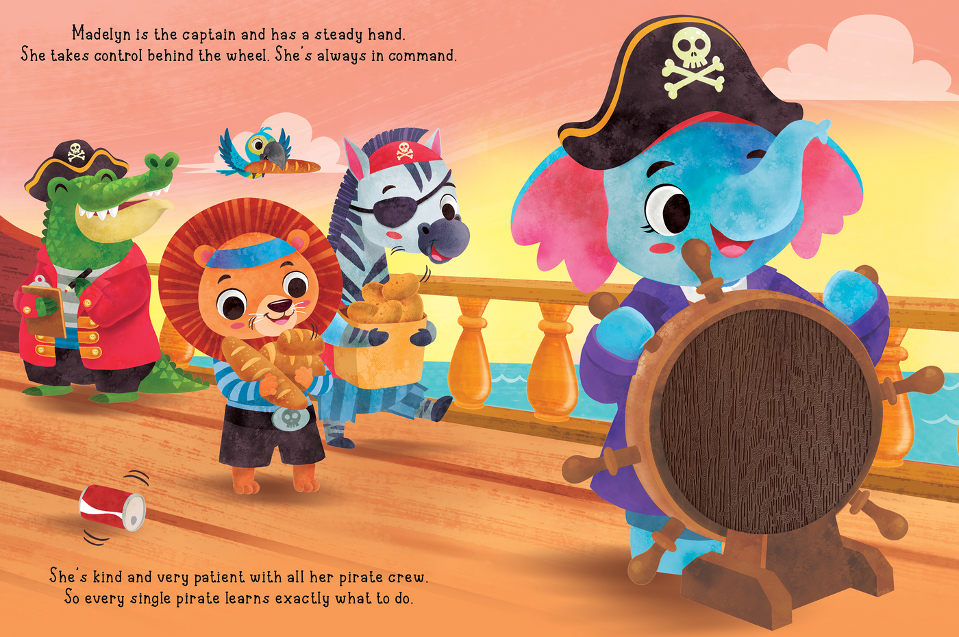 little hippo books jungle animal pirates teamwork touch and feel