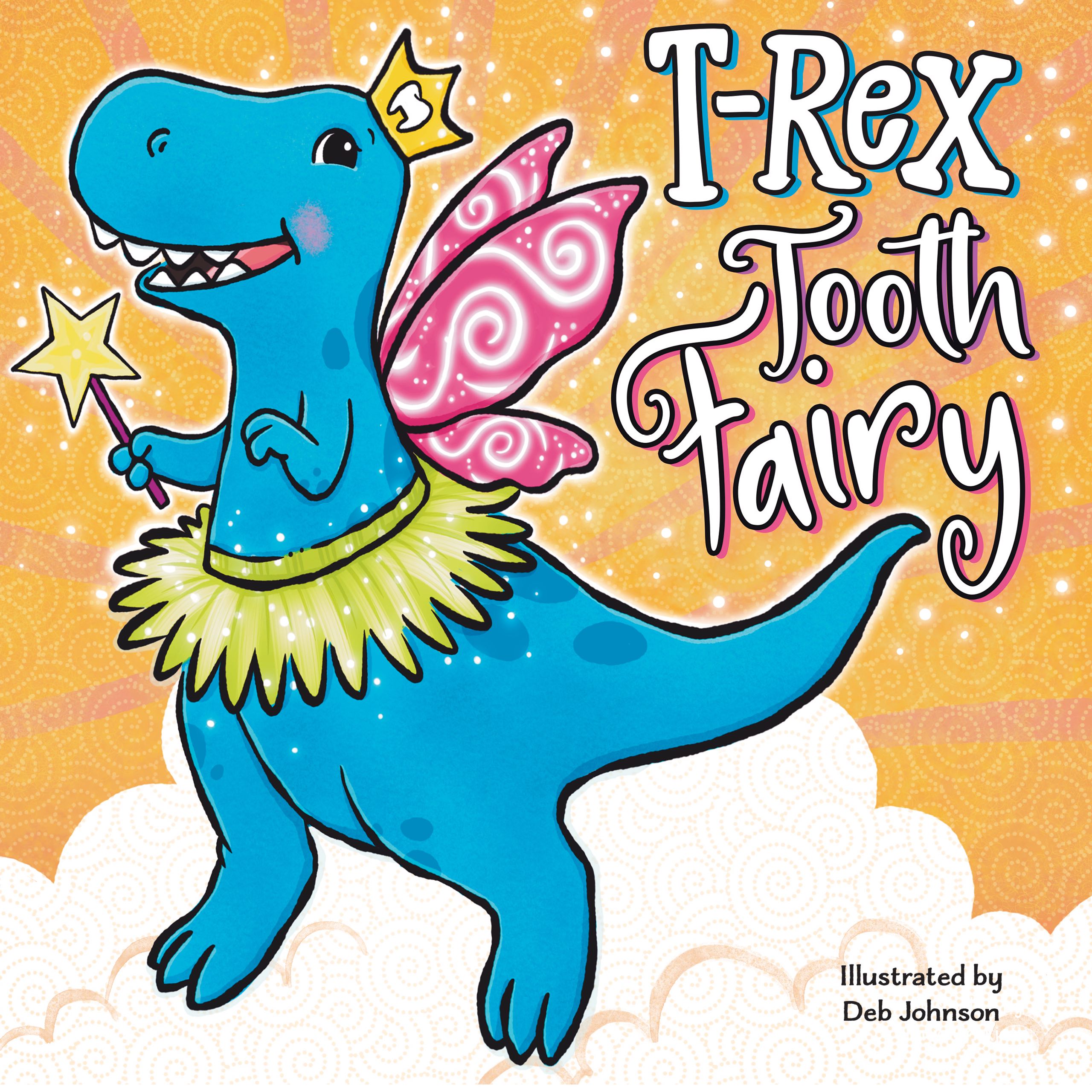 little hippo books picture book for children dinosaur t-rex tooth fairy life lessons