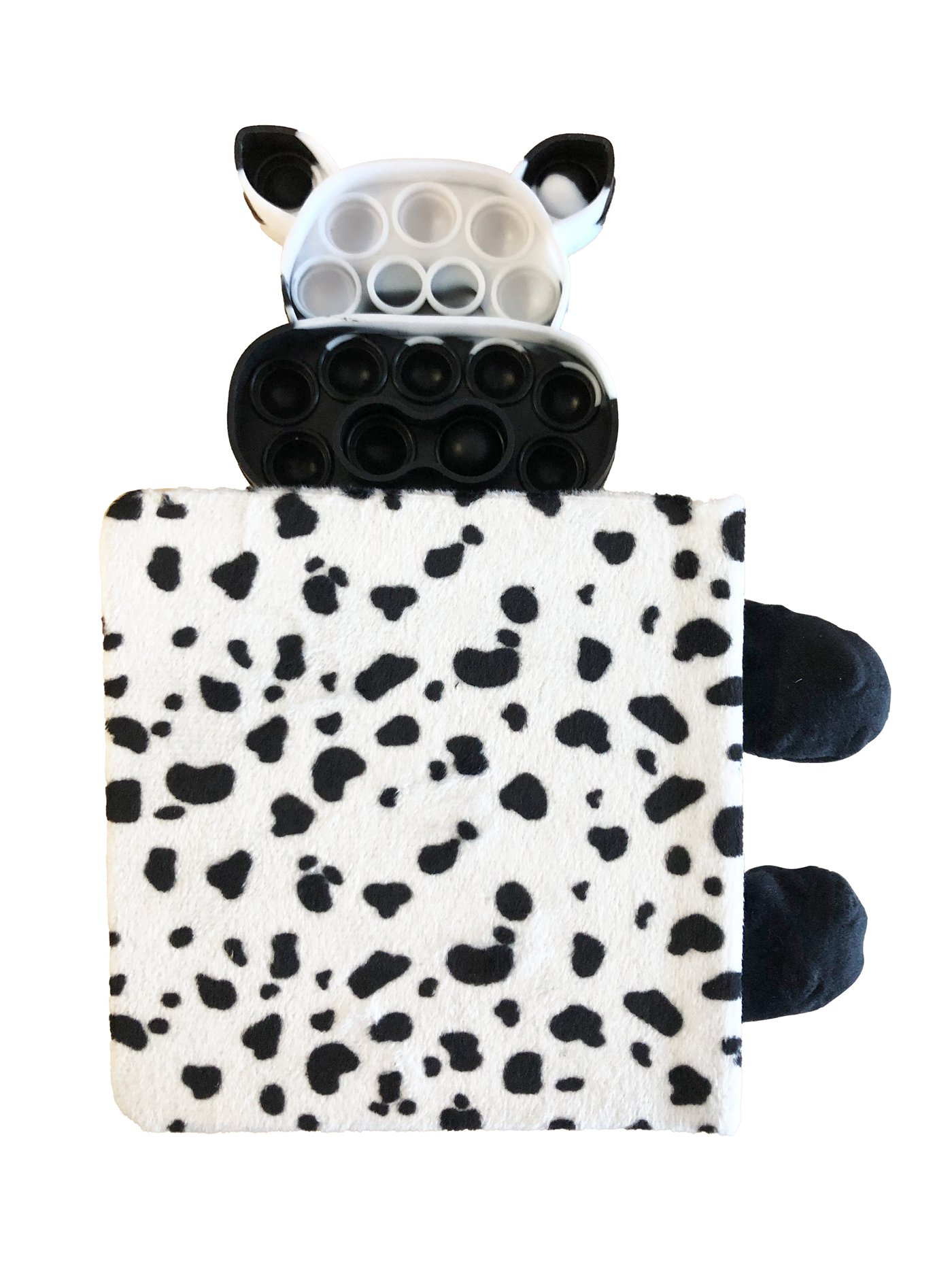 Little Cow - Your Sensory Fidget Friend with Furry Cover