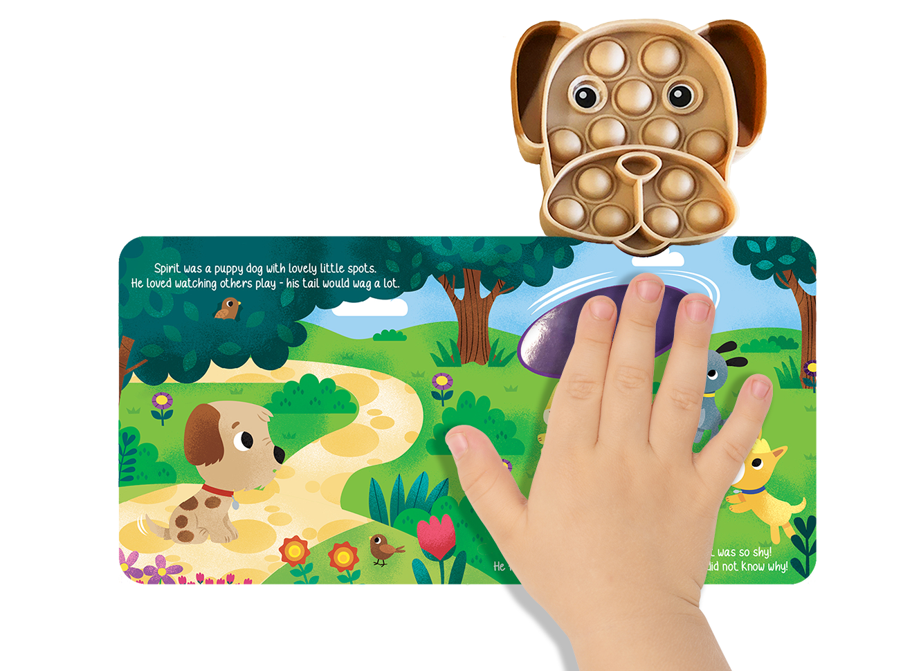 little hippo books fidgimal fidget sensory friend little puppy