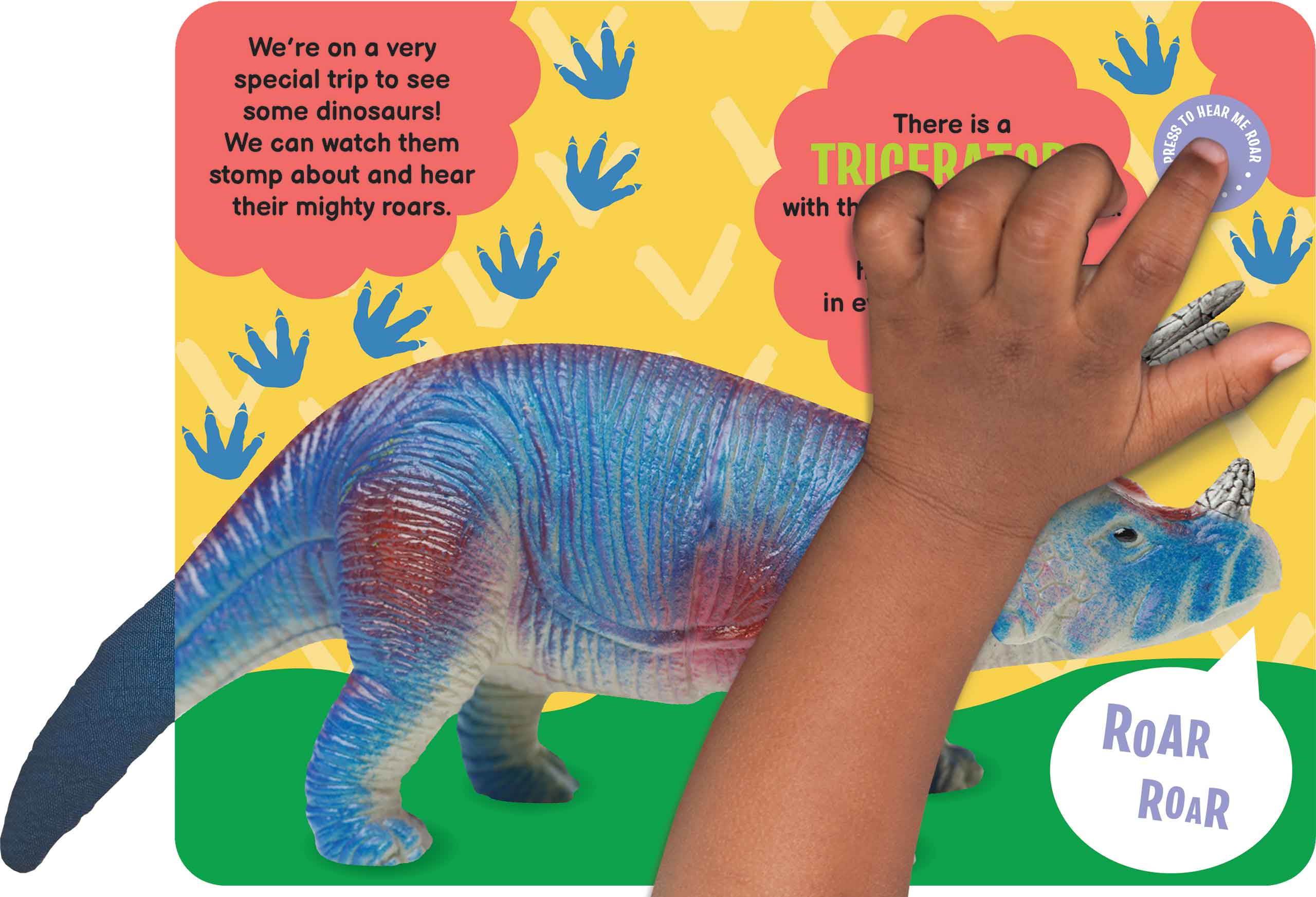 little hippo books touch and feel tails dinosaur sound book for toddlers