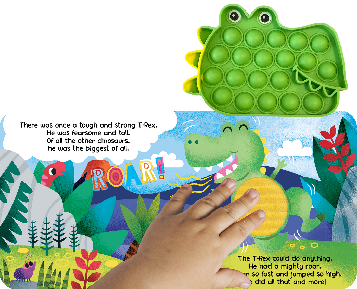 little hippo books fidgimals fidget sensory friend little t-rex dinosaur