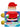 Santa Claus - Sensory Touch and Feel Book with Attached Pop-it Head