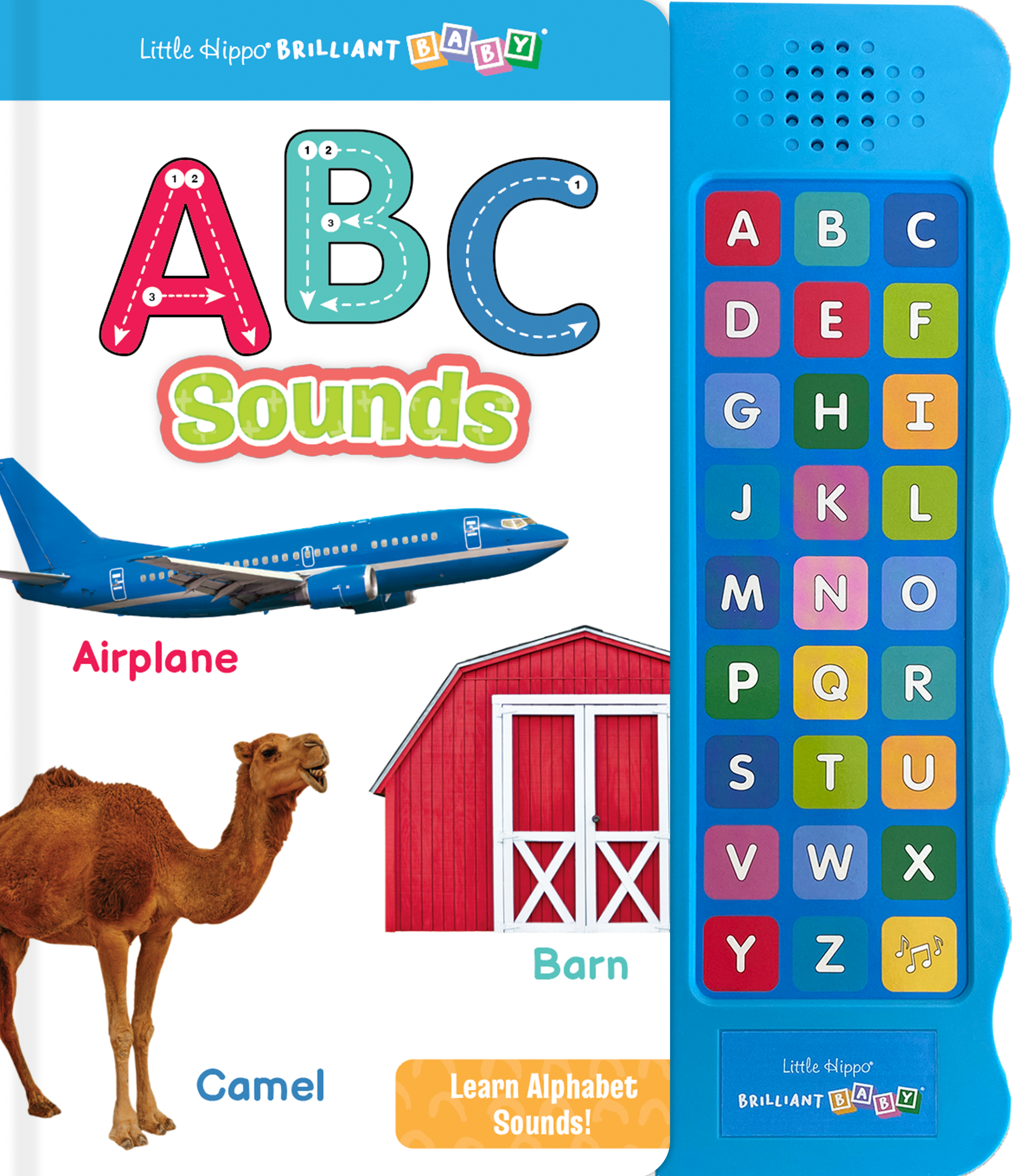 little hippo books listen and learn alphabet abc with sound