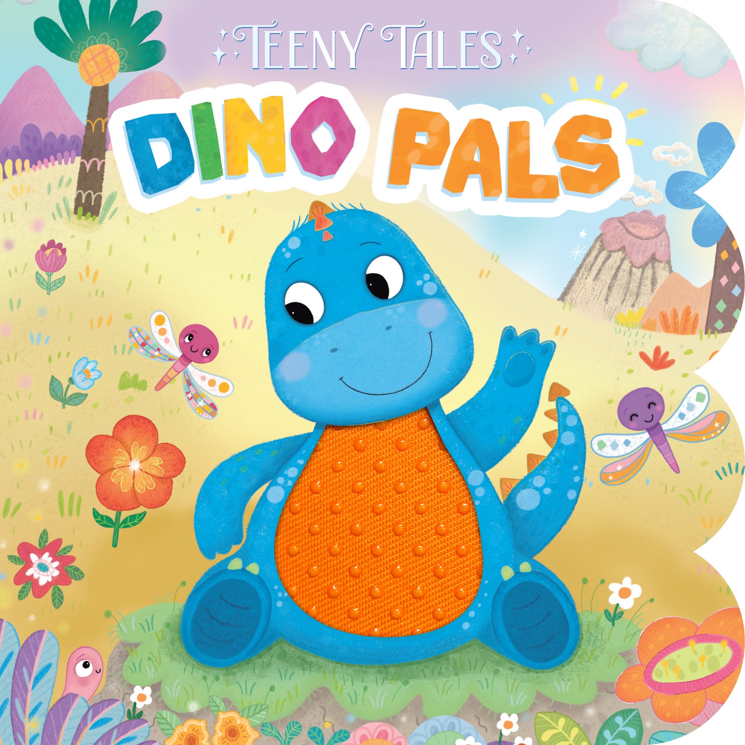 little hippo books dinosaur touch and feel book for toddlers