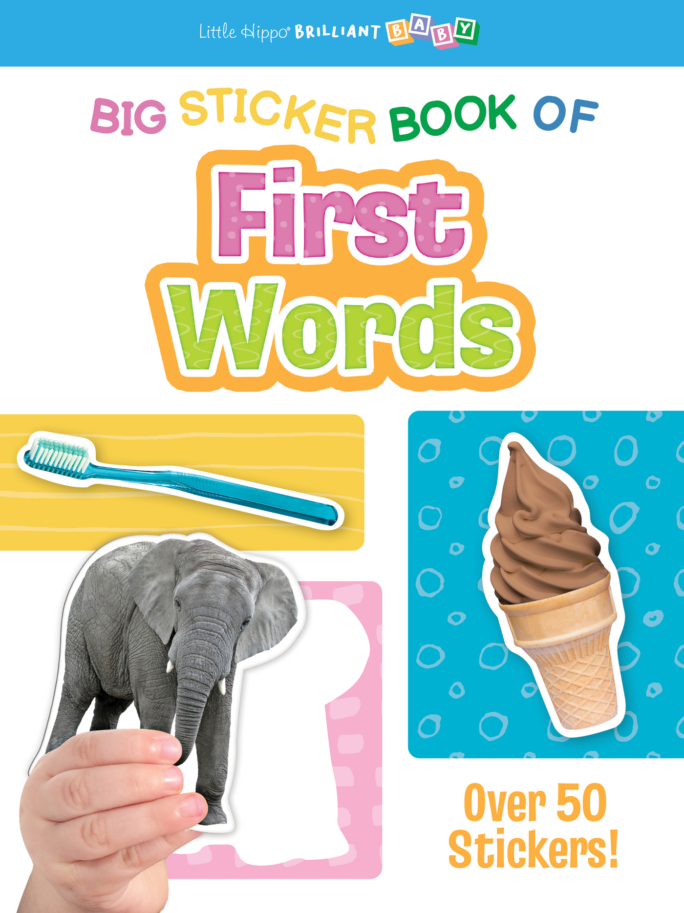 little hippo book bundles brilliant baby educational first words sticker book