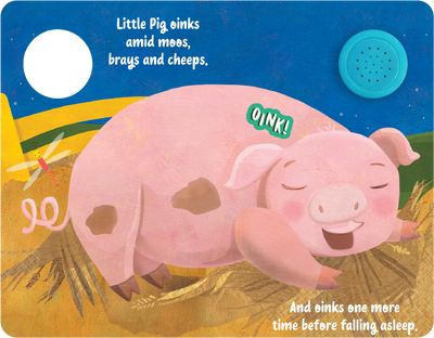 little hippo books novelty sound pig farm for toddlers
