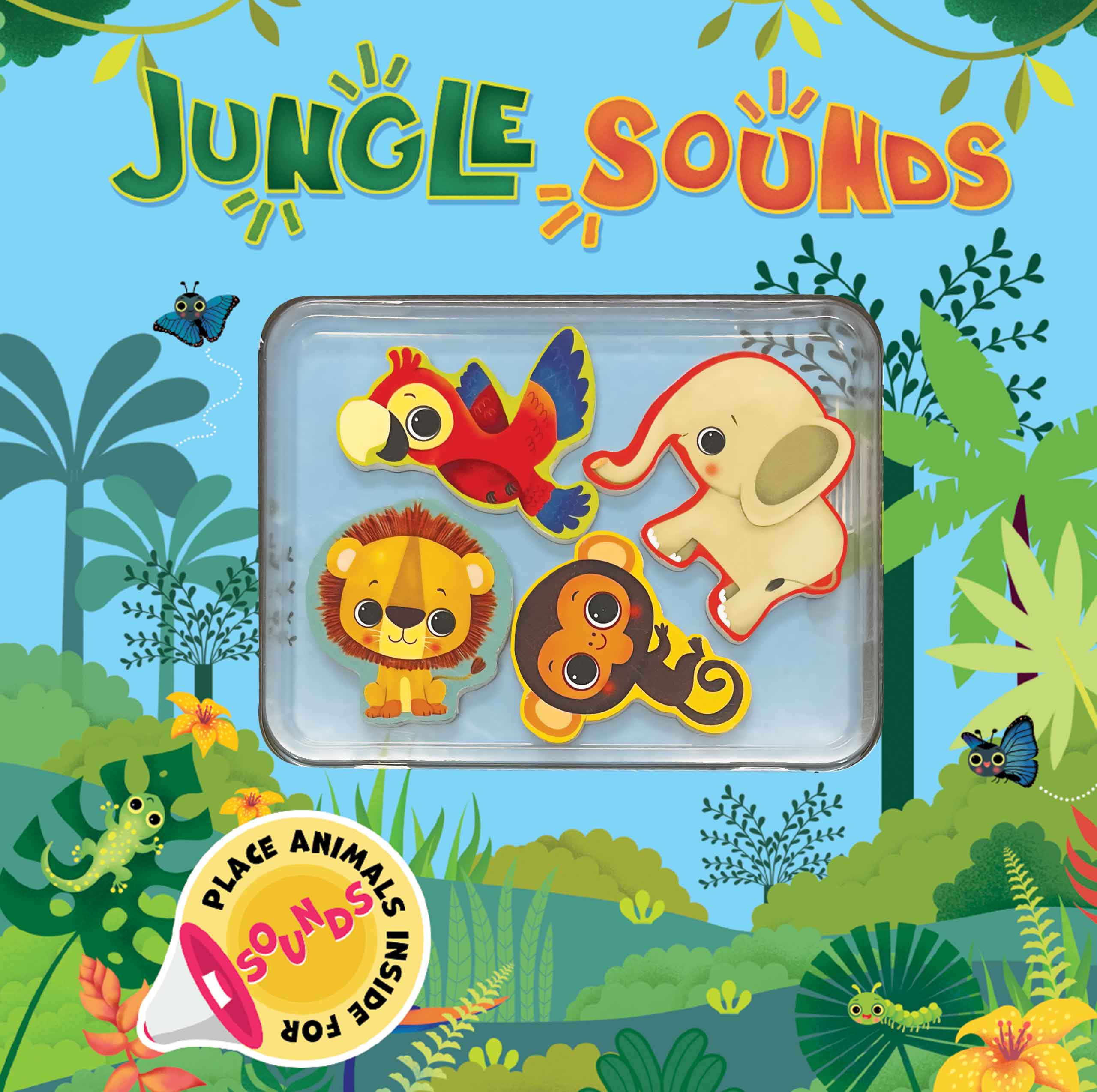 little hippo books sound book for toddlers jungle sounds wild animals