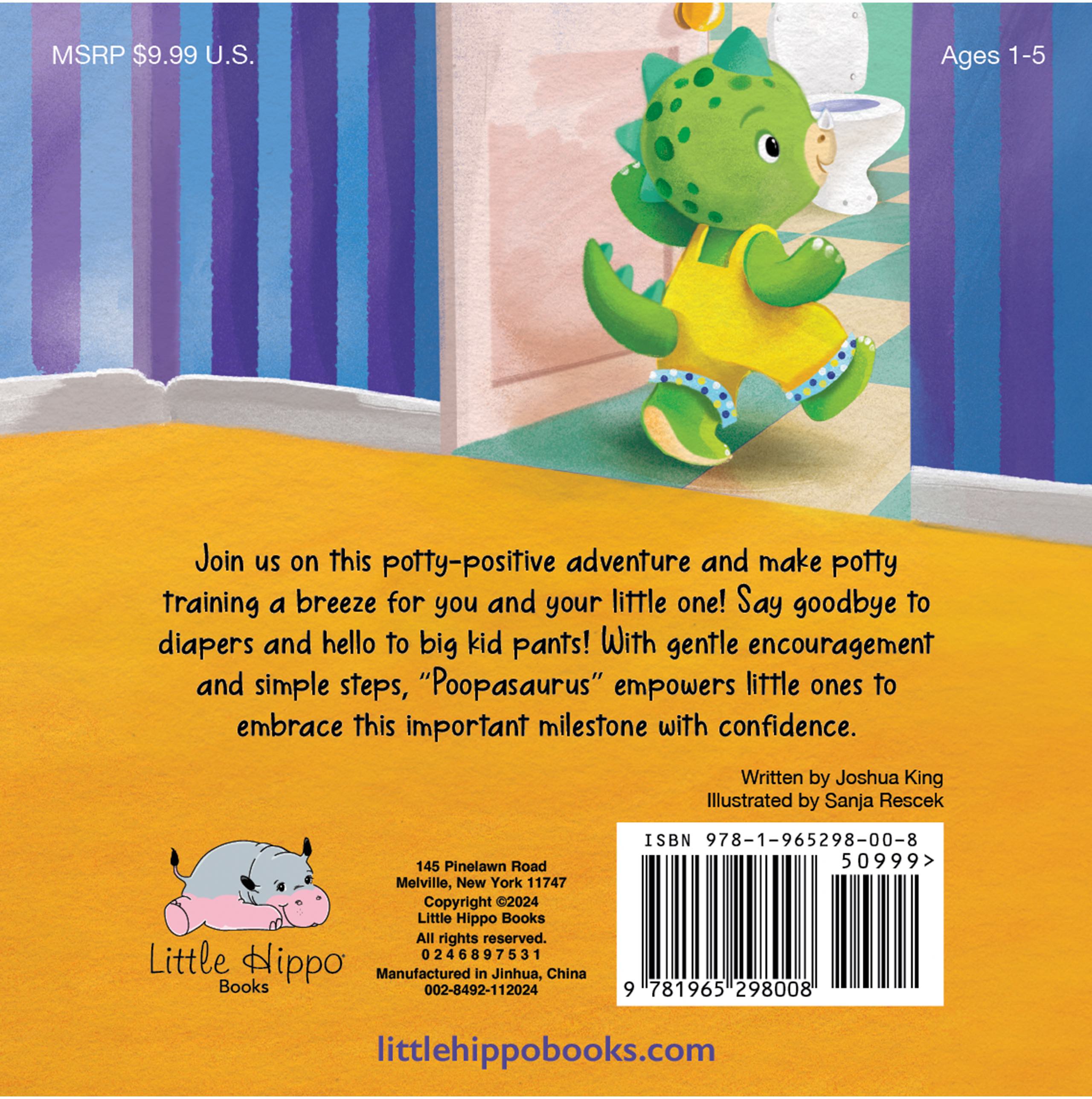 Poopasaurus Rex Little Hippo Books Poopasaurus
