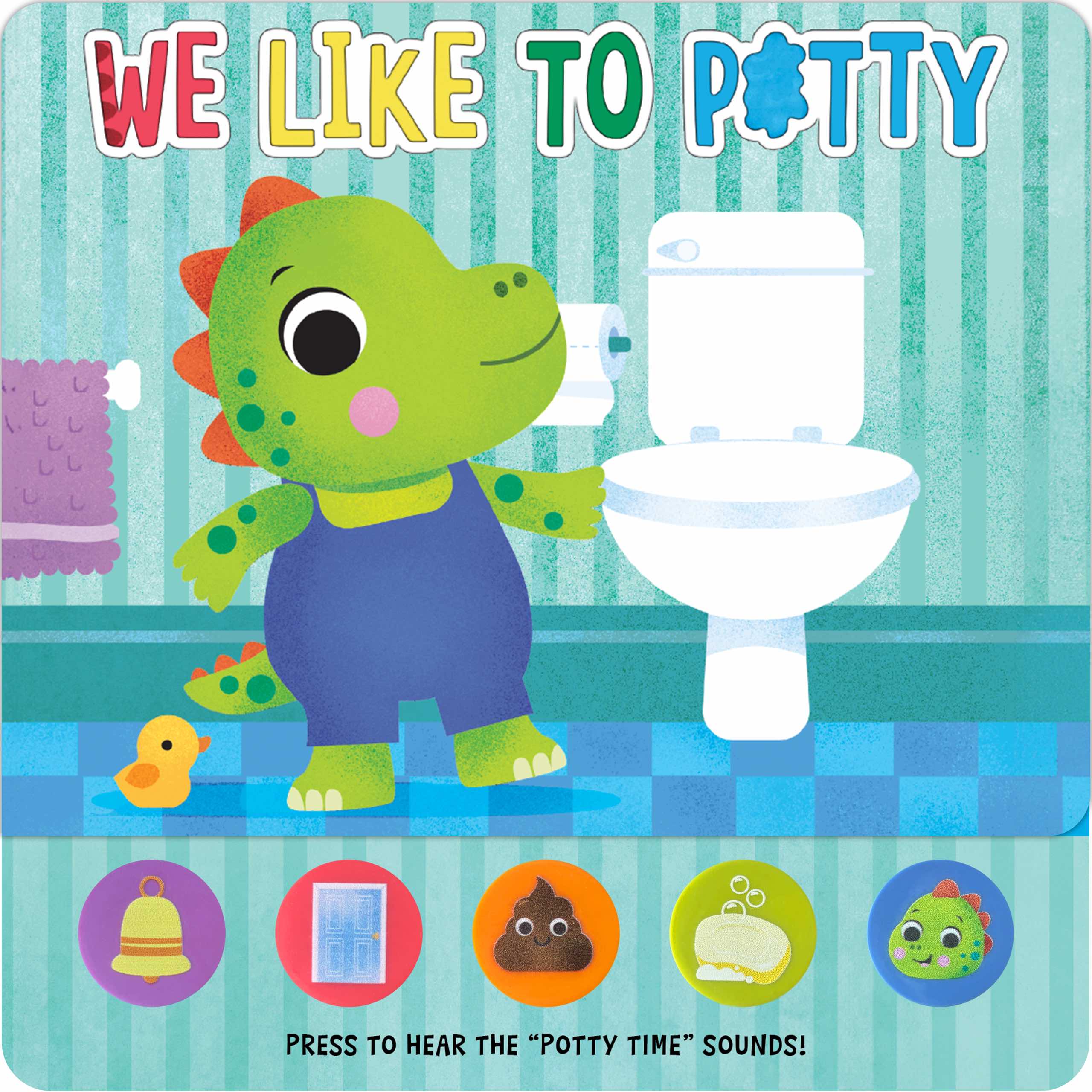 little hippo books we like to potty bathroom sound book for toddlers