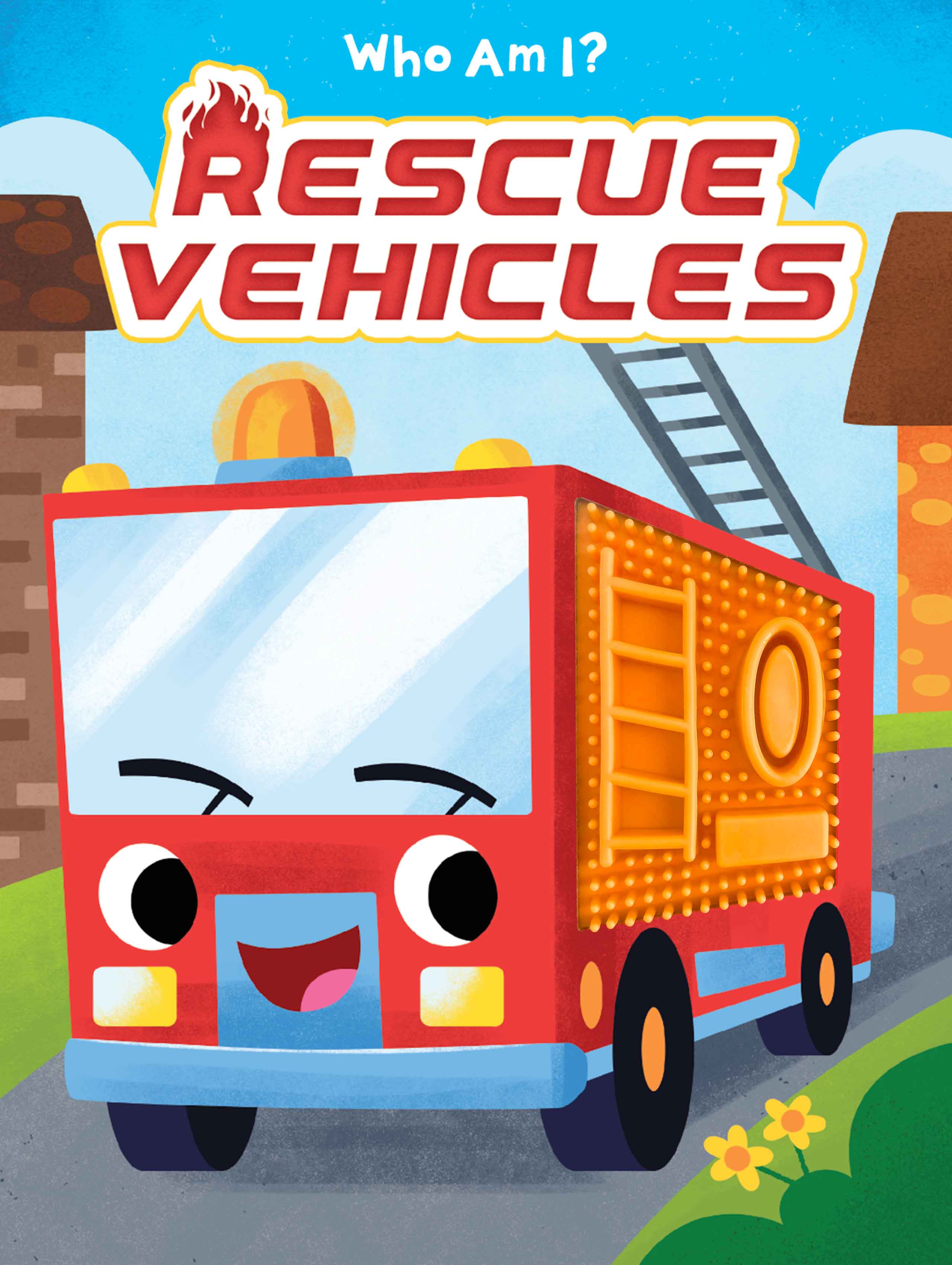 little hippo books silicone touch and feel rescue vehicles for toddlers