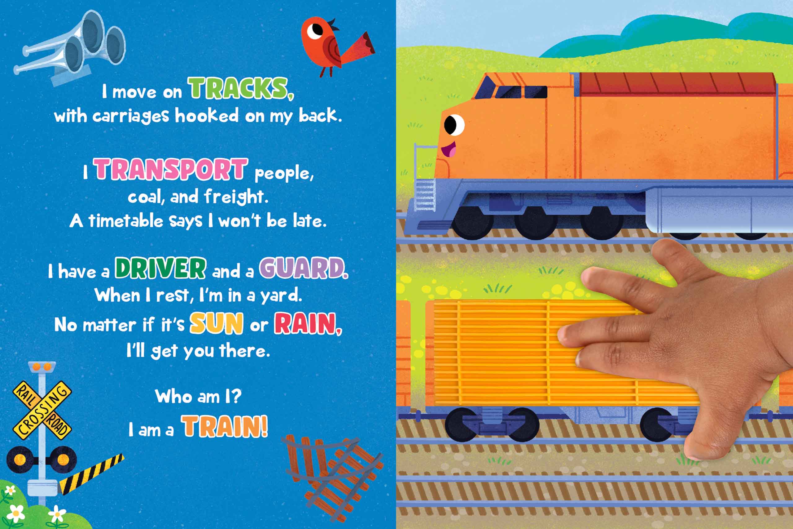 little hippo books silicone touch and feel on the go vehicles for toddlers