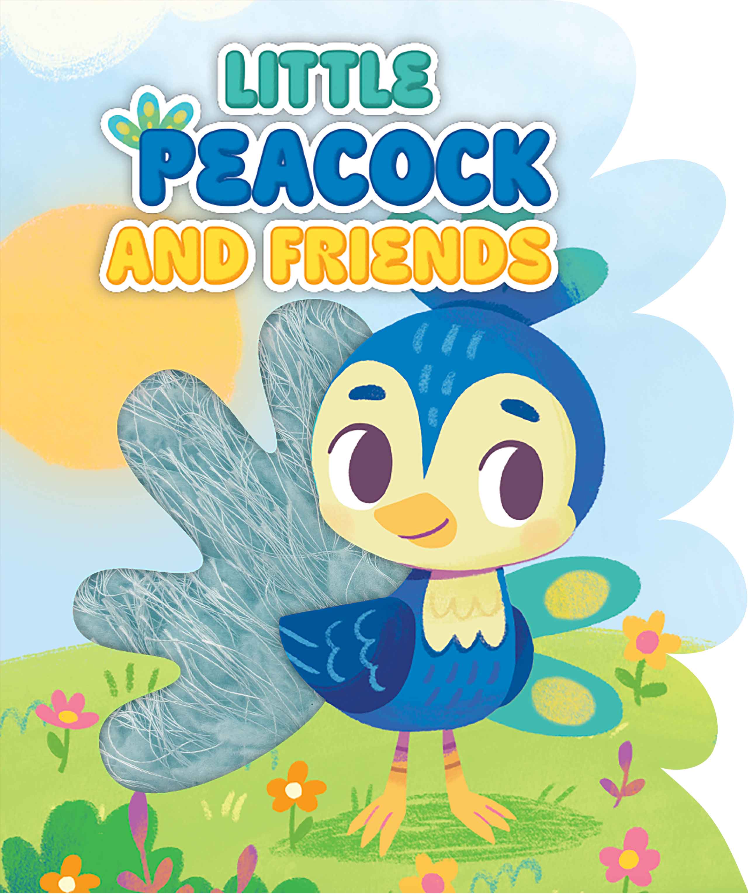 little hippo books little peacock and friends touch and feel sound book for toddlers