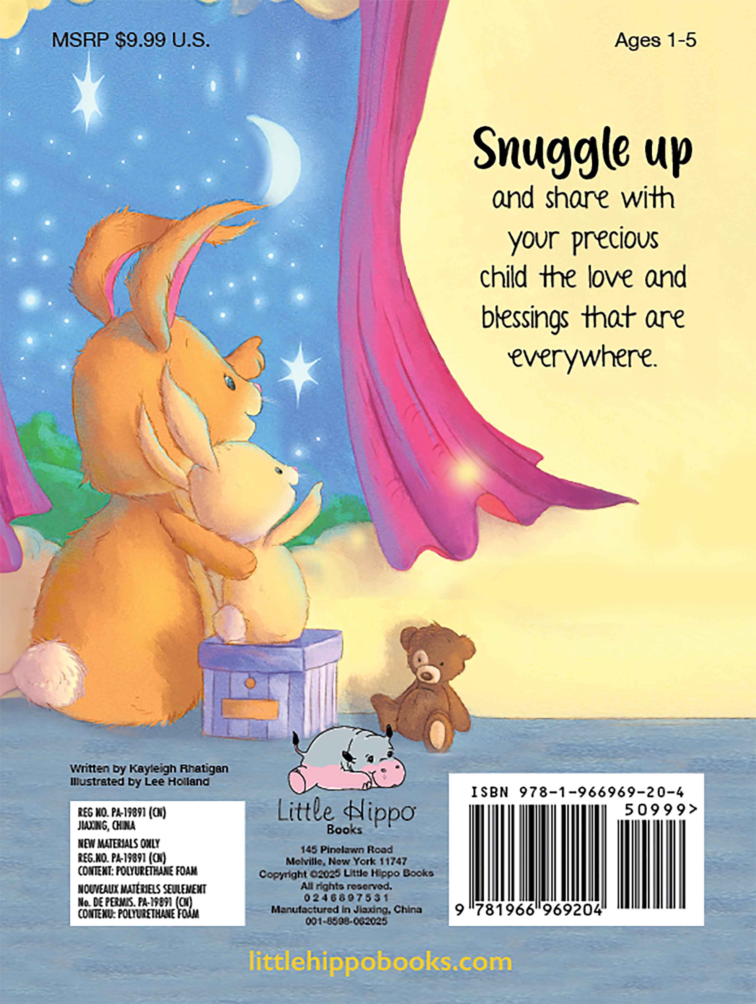 little hippo books baby bedtime prayers