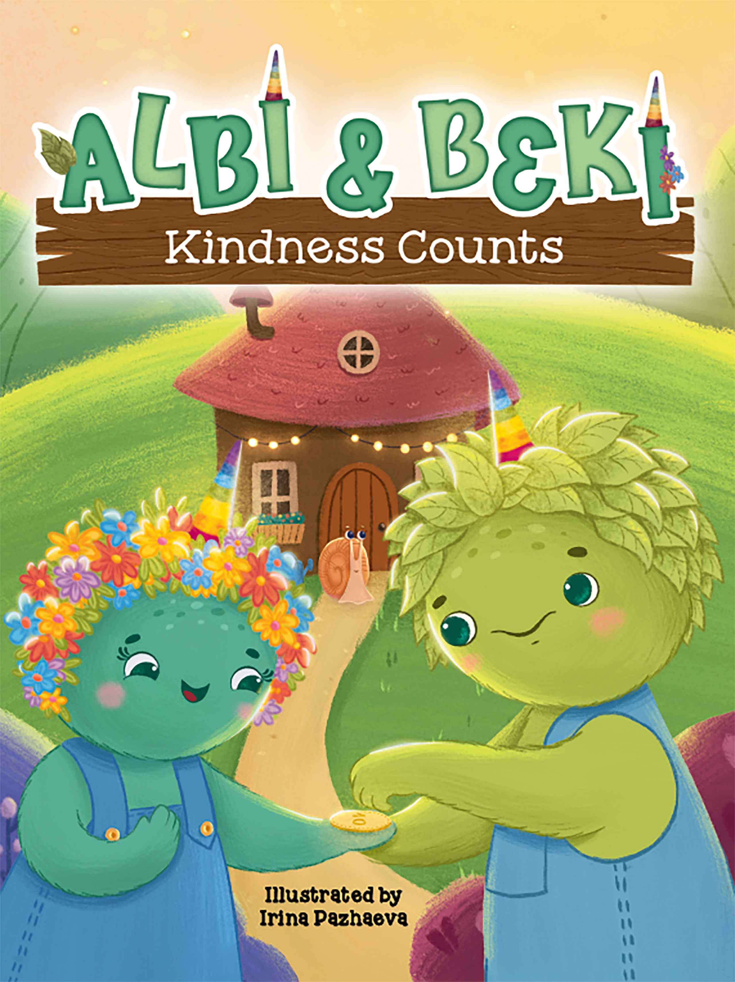 little hippo books albi & beki kindness counts storybook for toddlers