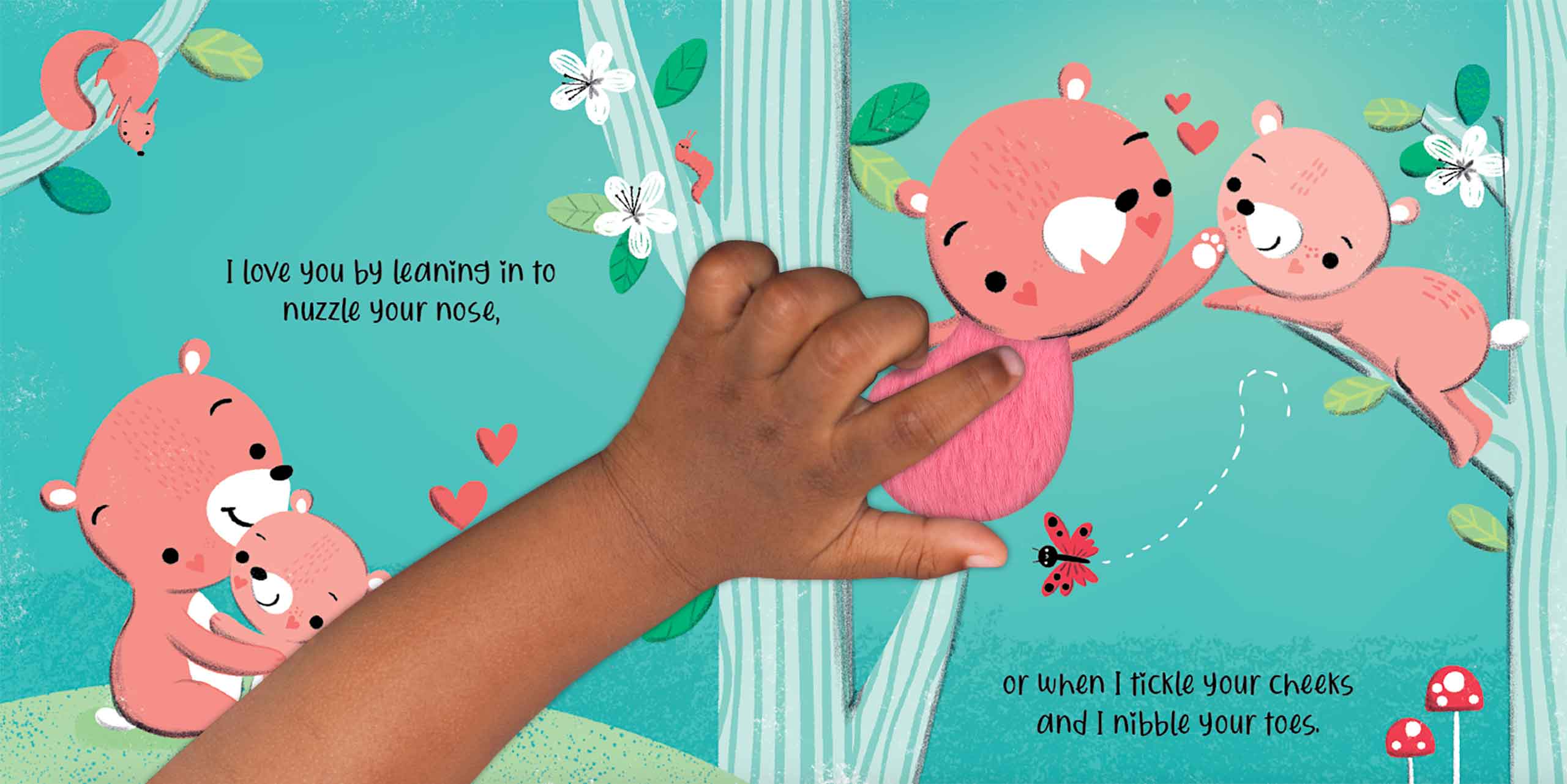 little hippo books what is love touch and feel for toddlers about family and love