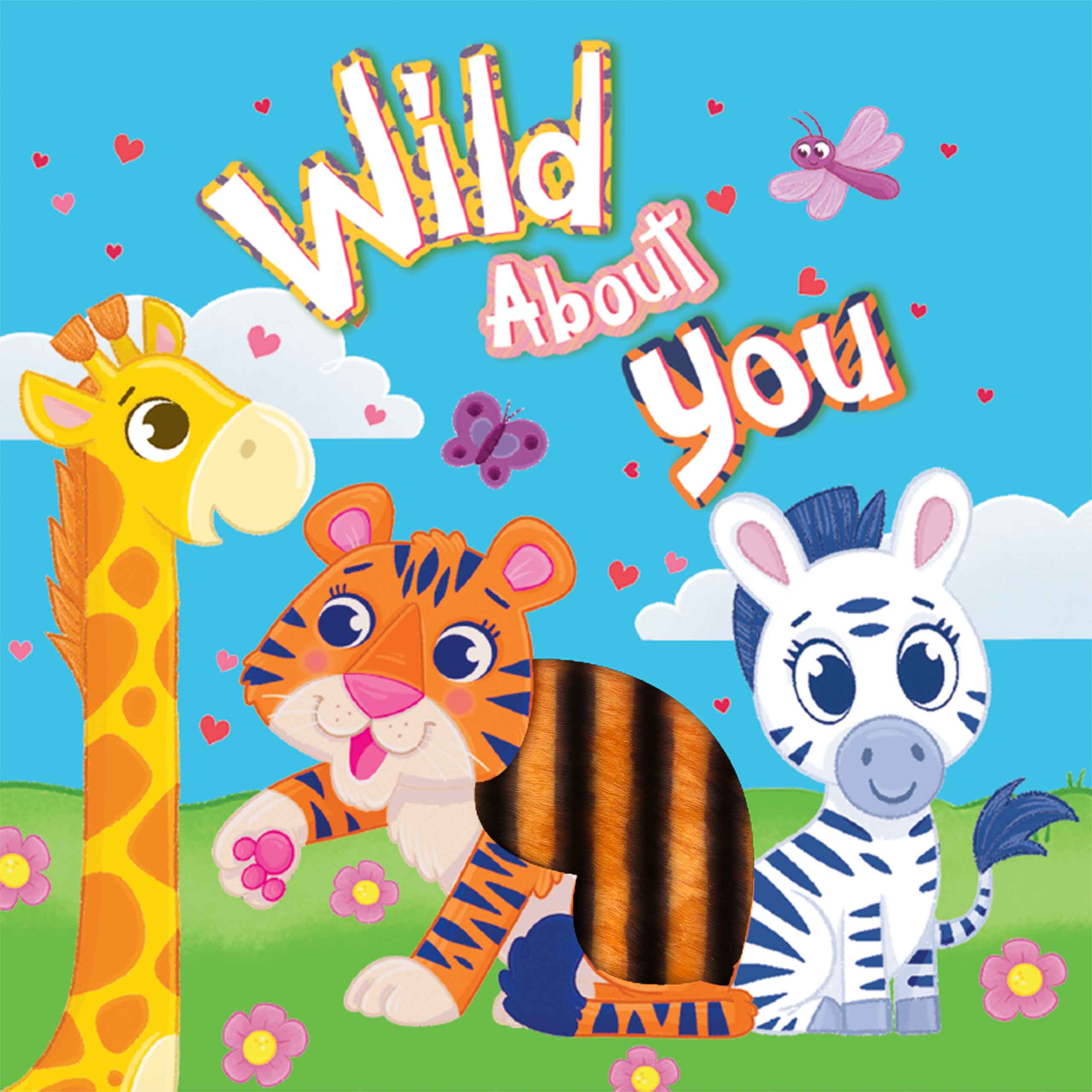 little hippo books wild about you touch and feel book for toddlers featuring jungle animals