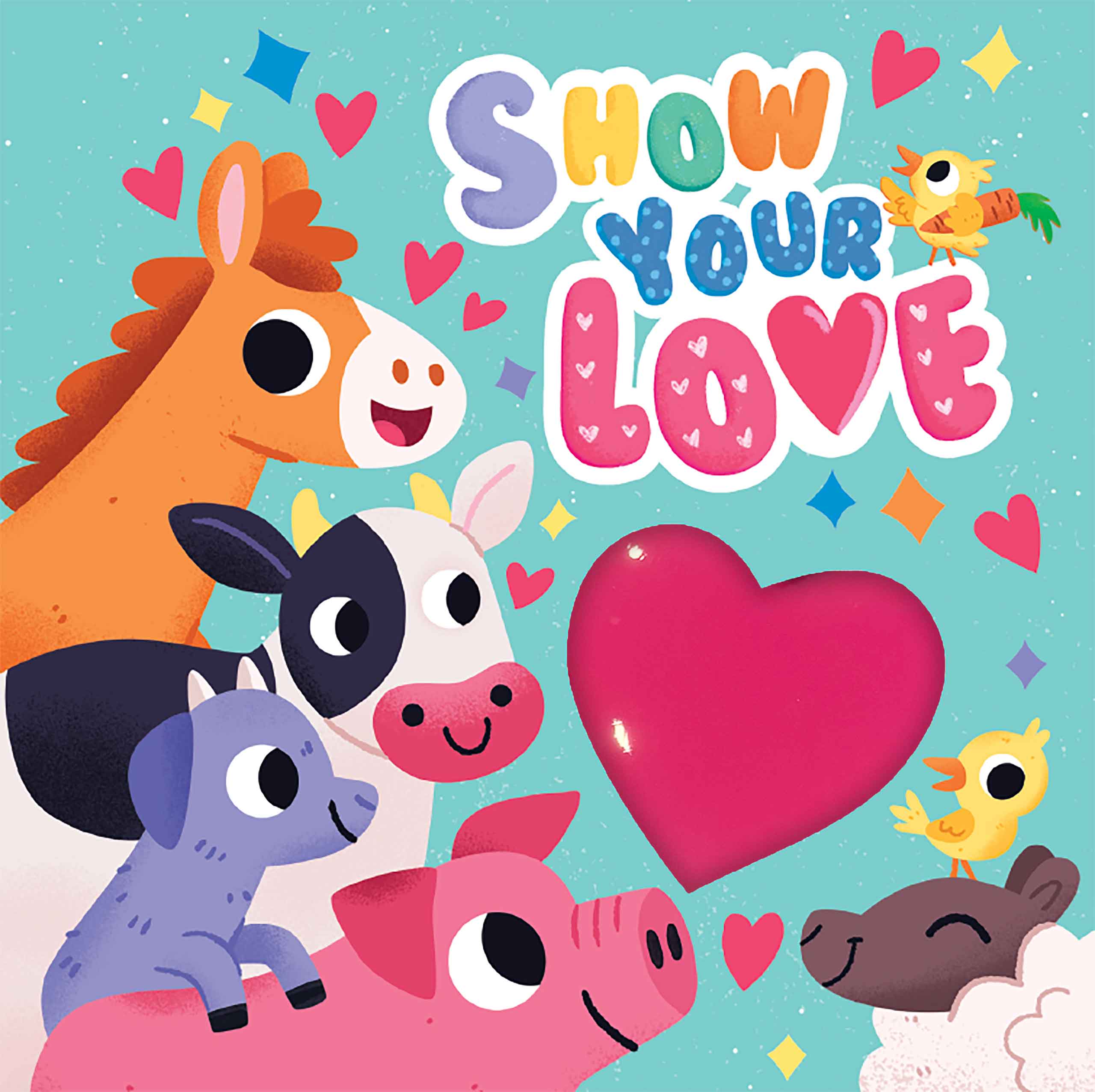 little hippo books show your love touch and feel for toddlers