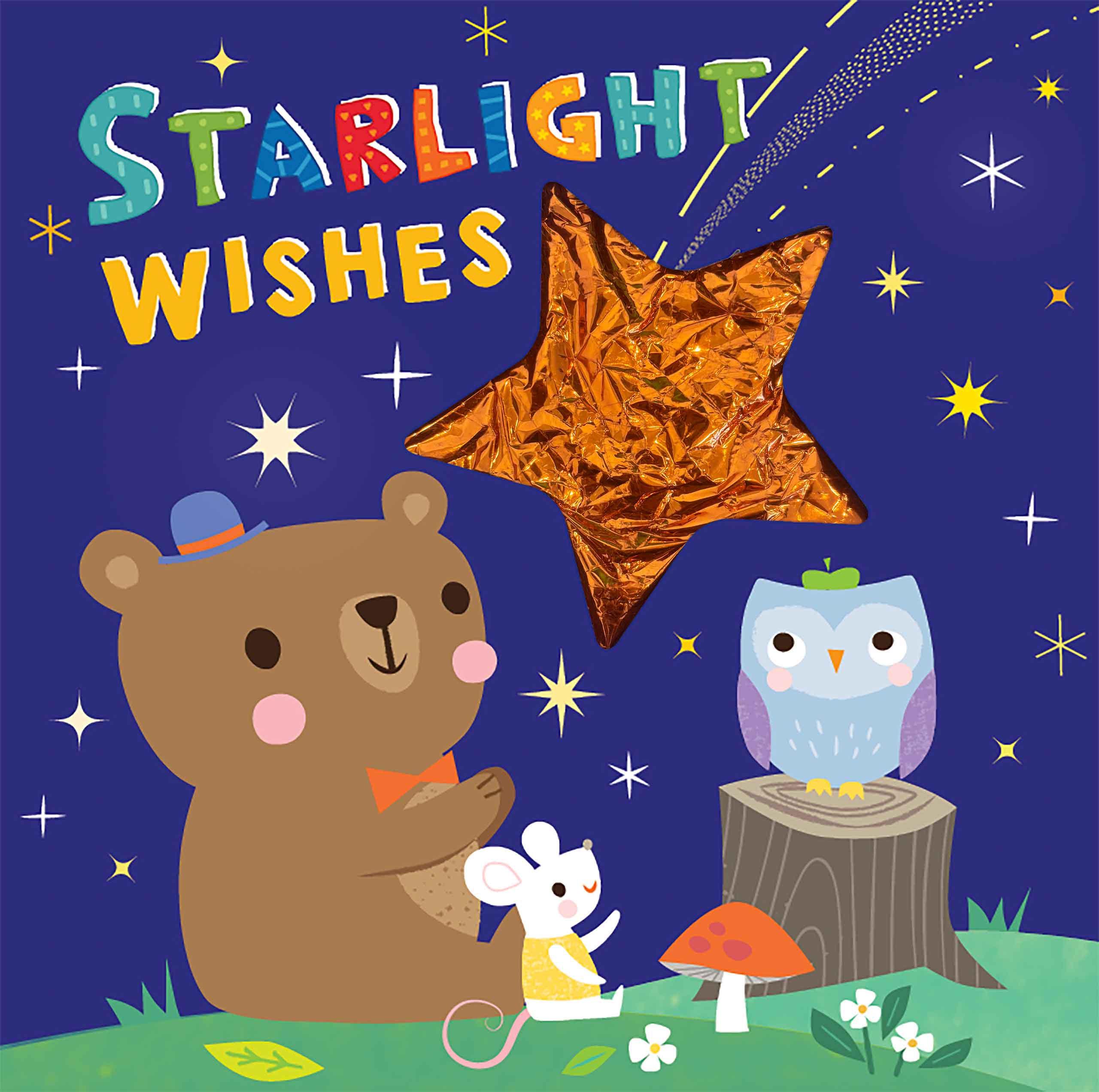 little hippo books starlight wishes touch and feel toddler book