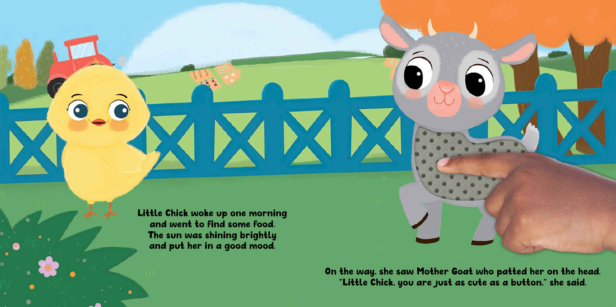 little hippo books cute as a button farm touch and feel book for toddlers