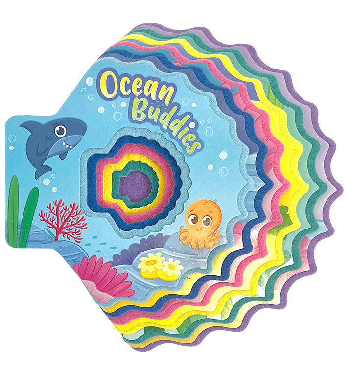 little hippo books felt edge ocean buddies friendship