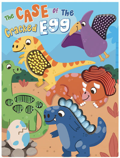 little hippo books dinosaur mystery silicone touch and feel