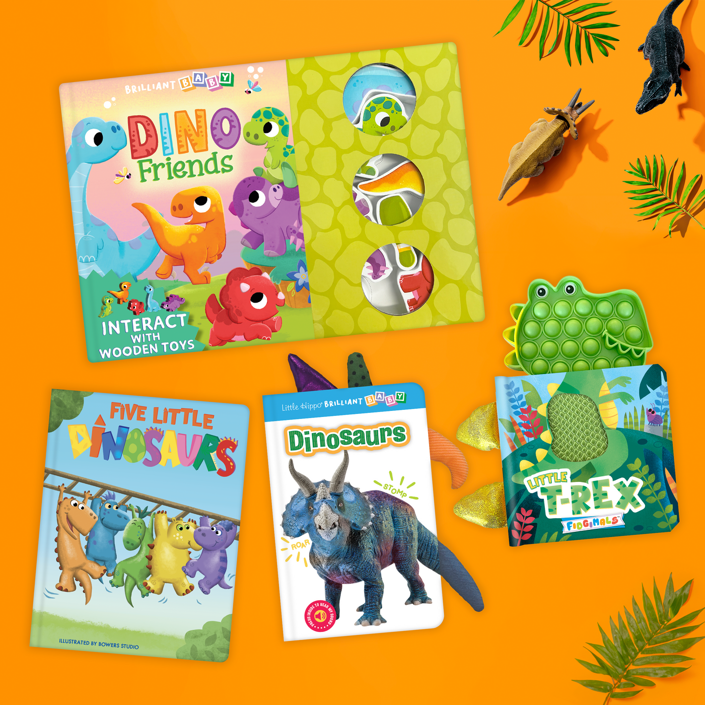 little hippo book bundles dinosaur books for toddlers