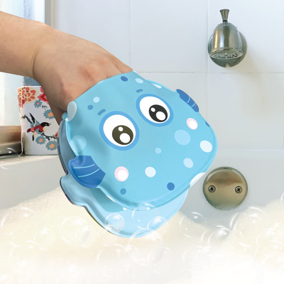 little hippo books bath toys little fish waterproof puppet book